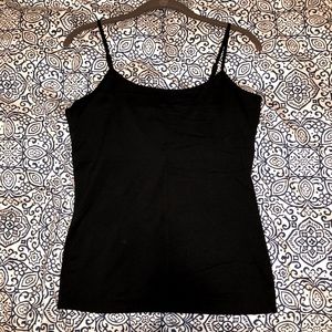 White House Black Market Essential Camisole, Black, size L